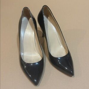 Authentic Gucci Black Patent Leather 3.5 " Heels